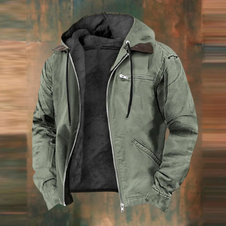 Josef | Stijlvolle & warme hoodie groen