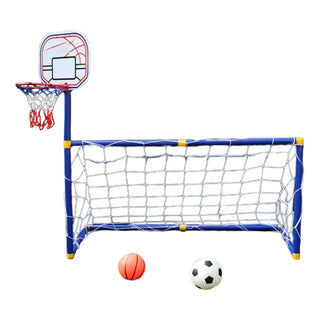 2-in-1 voetbaldoel en basketbalring - Goalhoop