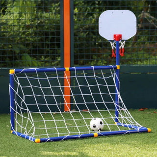 2-in-1 voetbaldoel en basketbalring - Goalhoop