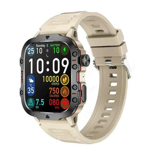 Nausfit | Smartwatch | Maak van elke dag een actieve dag | Bereik moeiteloos je fitnessdoelen Gebroken Wit