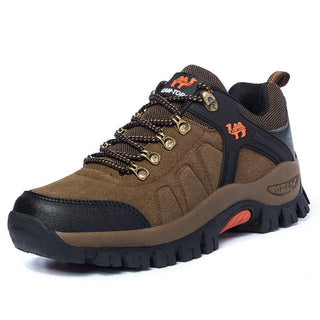 Heren Wandelschoenen - Trekkingschoen met gripvaste zool voor paden Khaki