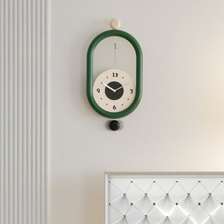 3D Lange Slingerklok van MDF en Acryl - Stille Beweging voor Woonkamer en Slaapkamer - Eenvoudige Installatie