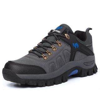 Heren Wandelschoenen - Trekkingschoen met gripvaste zool voor paden Grijs