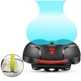 Ridden | Comfortabel fietszadel - extra zacht, inclusief reflector