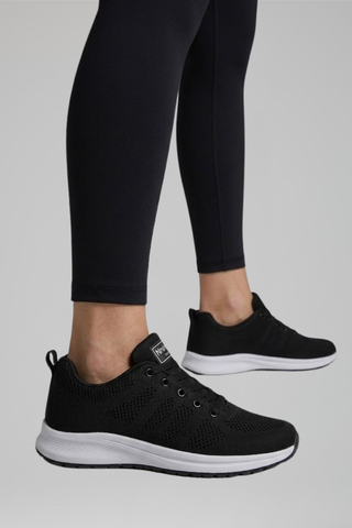 Dames Wandelschoenen met Vetersluiting voor de Hele Dag Comfort
