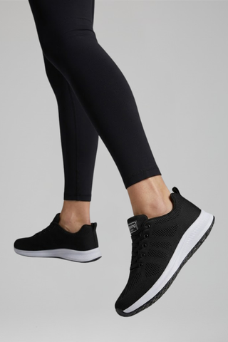 Dames Wandelschoenen met Vetersluiting voor de Hele Dag Comfort