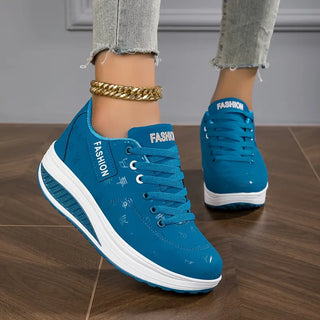 Nova Orthopedische Schoenen voor Dames | Air Cushion Sneakers Blauw