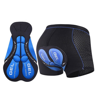 Fietsonderbroek met gelvulling - heren en dames - Logear Blauw