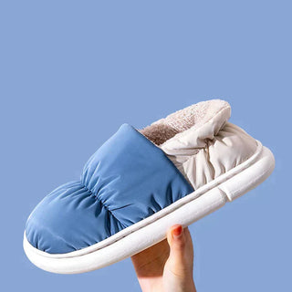 Denna | Luxe pantoffels voor extra comfort, zacht en warm Blauw
