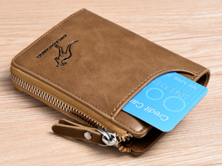 Isak | Leren portemonnee voor heren met RFID-bescherming