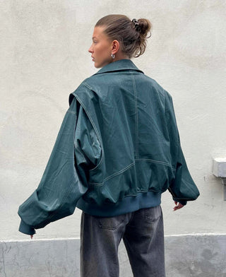 Dames Bomberjack – Oversized Pasvorm – Ritssluiting – Casual Streetwear – Comfort Fit