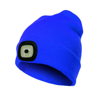 Warme LED-muts met verlichting - Bry Blauw