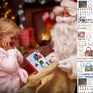 DIY adventskalender armbandenset - 24 dagen aftellen