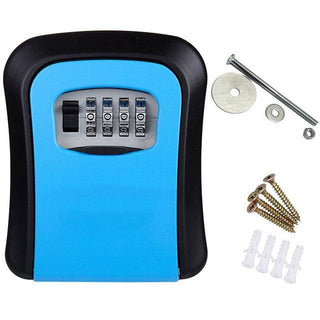 Centrale sleutelopberging met beveiliging - SecureKey Blauw