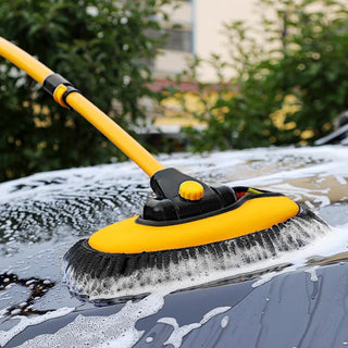 Hanmop | Uitschuifbare mop voor effectieve autoreiniging met microvezelkop