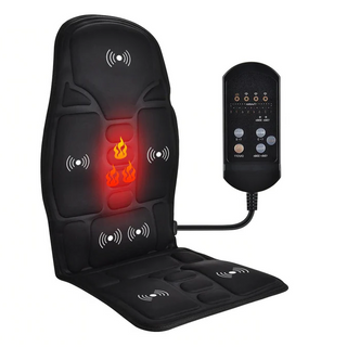 Premium massagestoel met verwarmd rug- en nekkussen