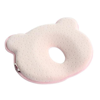 Babykussen tegen plagiocefalie (plat achterhoofd) - BabyPill Roze