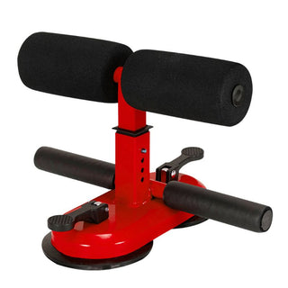 TrainFit | Buikspiertrainer | Veelzijdige full-body training Rood | Zwart