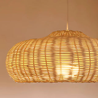 Buijou - Handgeweven Rieten Hanglamp