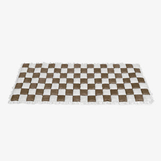 Gezellige Geruite Patchwork Huisdierenmat en Meubelbeschermer