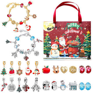 DIY adventskalender armbandenset - 24 dagen aftellen b