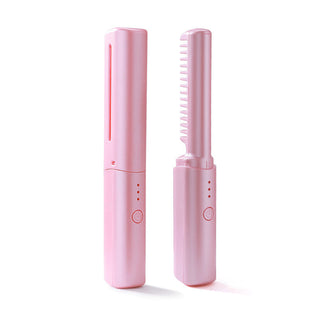 Oplaadbare mini stijltang - Mintener Roze