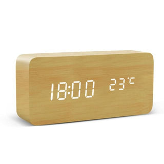 Boom Minimalistische LED Wekker Met Alarm En Digitale Wekker 5