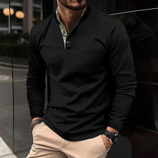 Noah - Stijlvolle zomer polo Zwart