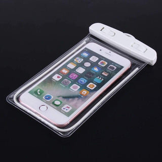 Waterdicht telefoonhoesje met glow-in-the-dark effect